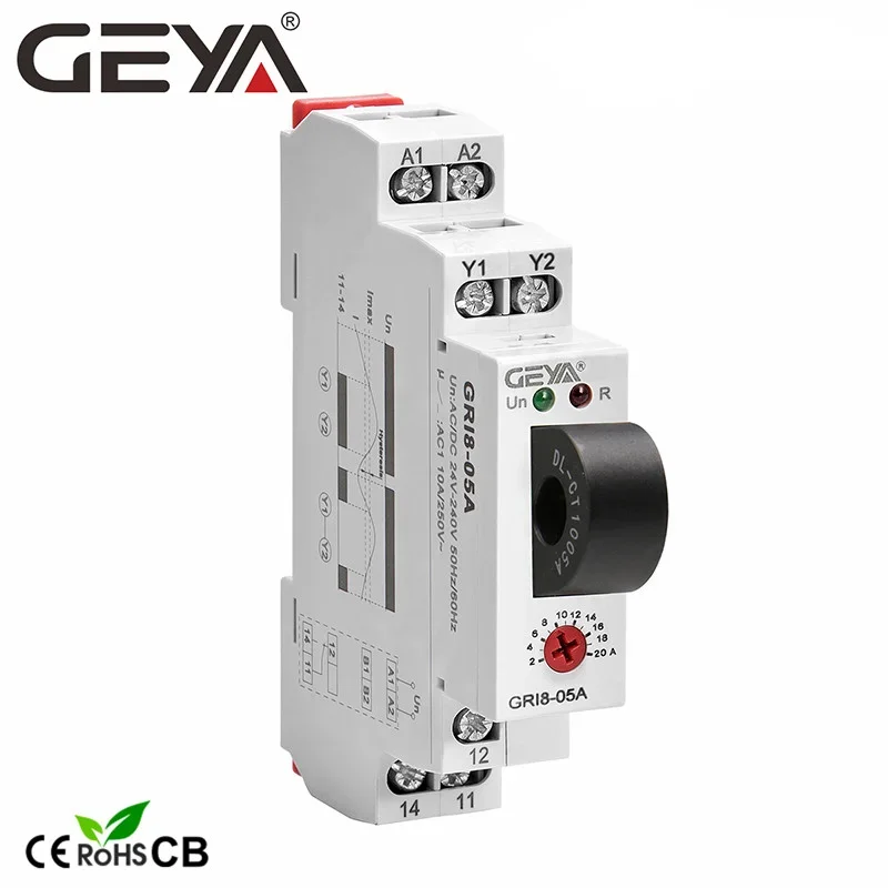 Shelly Relay Module - GEYA GRI8-05 AC OR DC Current