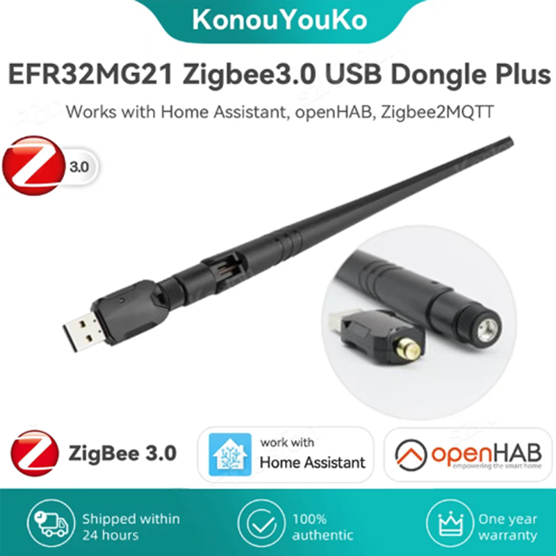 Zigbee Coordinator Stick - ZigBee 3.0 USB Dongle Plus-E Universal