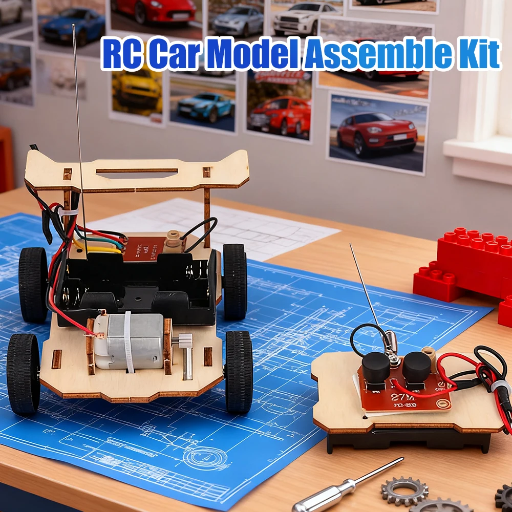 Diy Automation Projects - DIY RC Car Model Assemble Kit