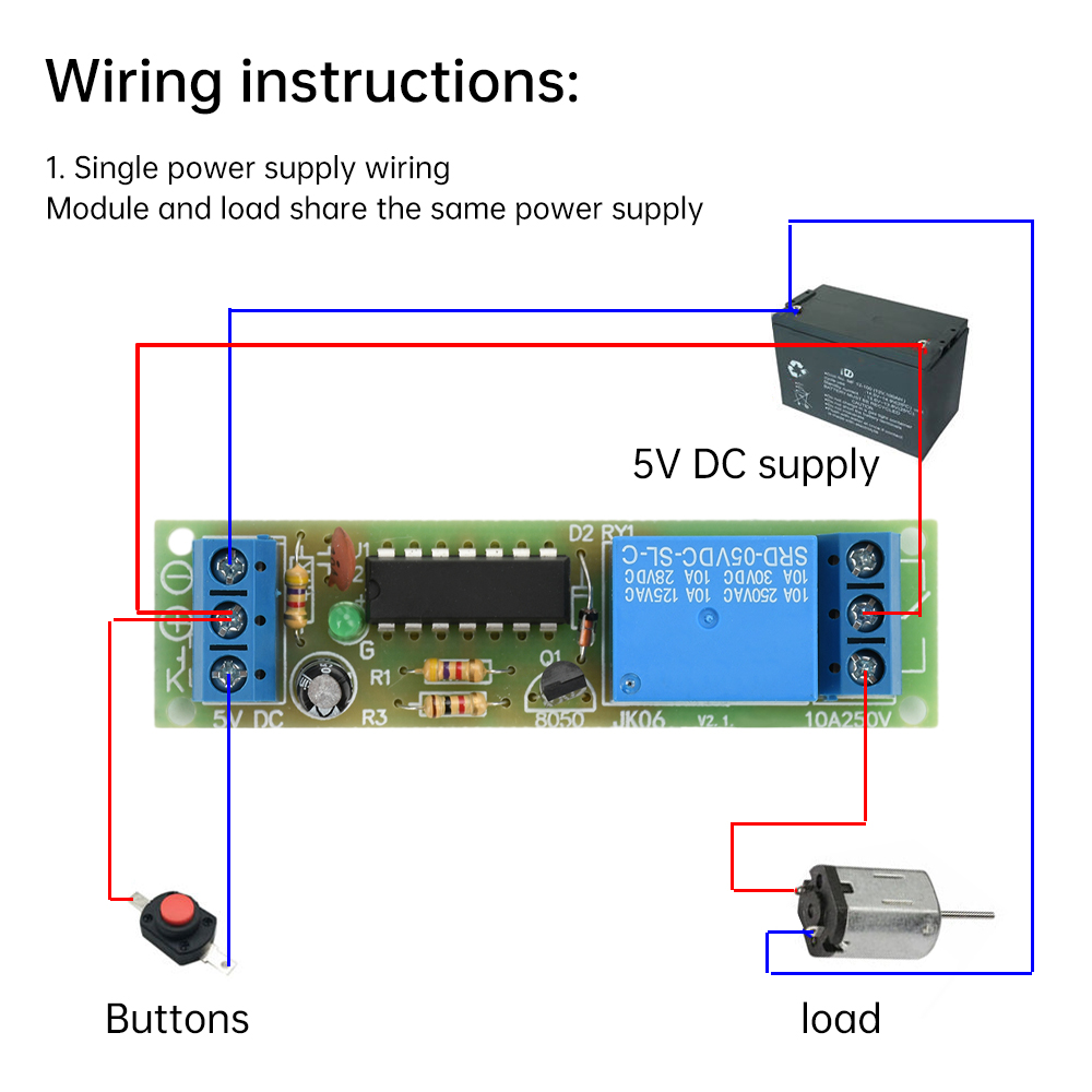 DC 5V Flip-Flop Latch Relay Mo - Shelly Relay Module 评论和价格