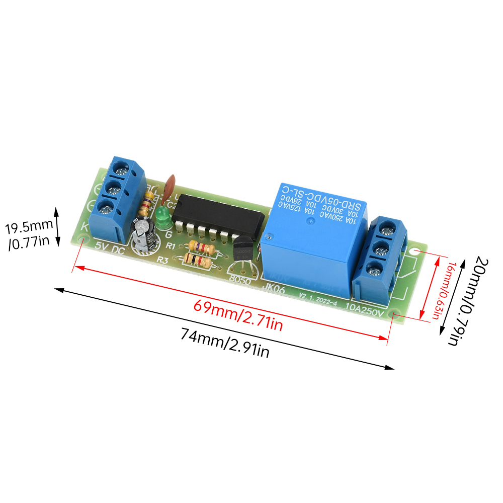 DC 5V Flip-Flop Latch Relay Mo - Shelly Relay Module 评论和价格