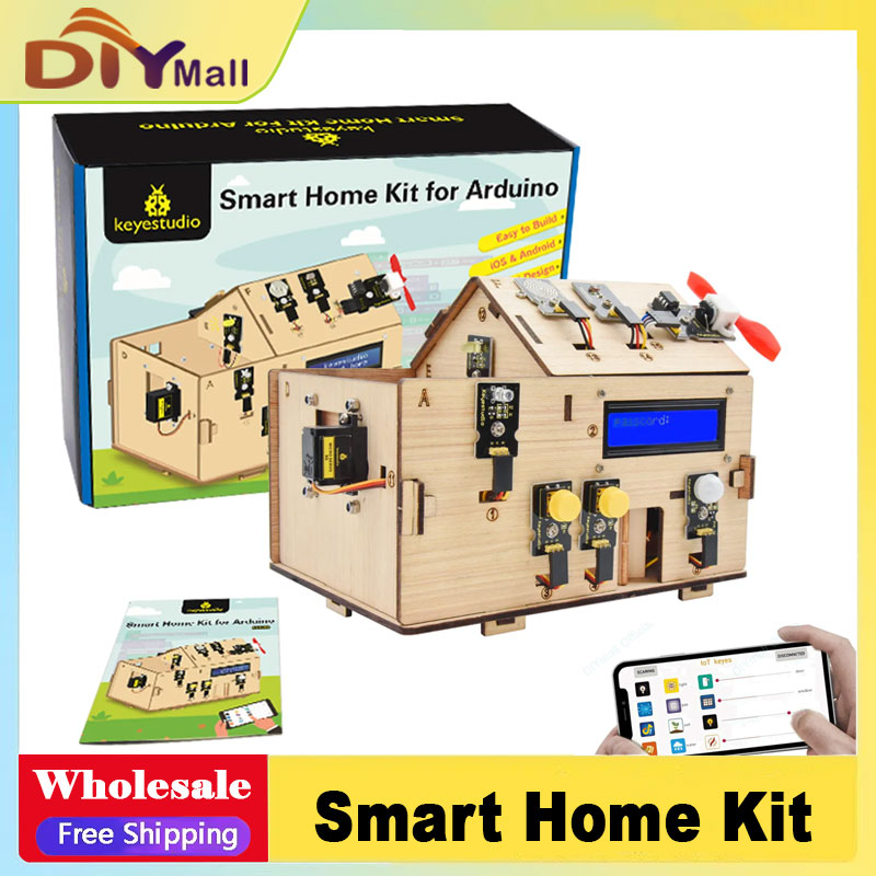 Keyestudio Smart IoT Home Kit  - Home Automation Arduino 评论和价格