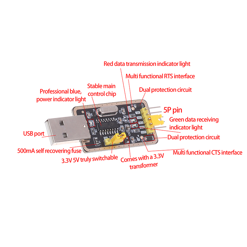 **CH340G Serial Port Modules U - Home Automation Arduino 评论和价格