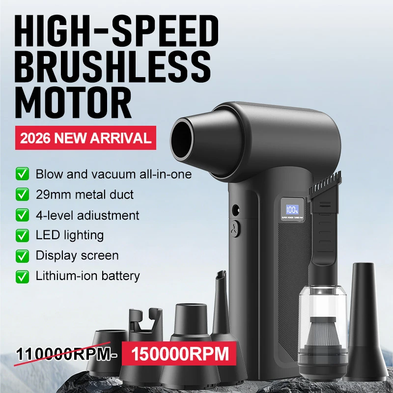 Cordless Turbo Fan Blower 1500 - Home Automation Industry 评论和价格
